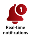 Real time notifications