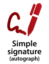 Simple signature