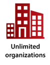 Unlimited organizations